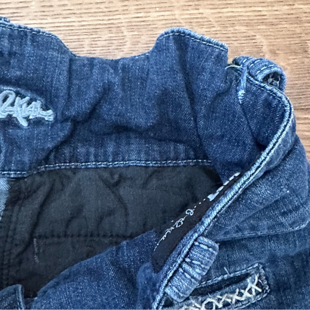 Kut from the Kloth Blue High-Low Denim Skirt - Picture 10 of 11